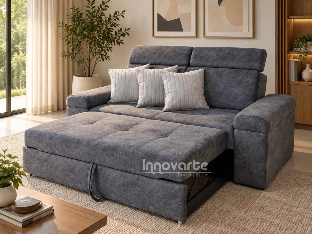 Sofacama Atenas y Cabeceros Abatibles
