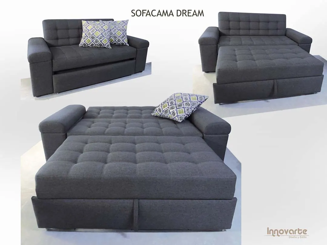 Sofacama Dream lino gris