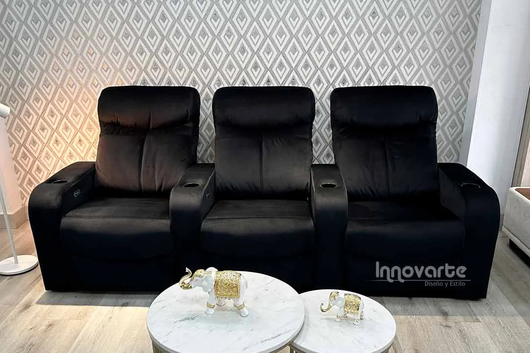 Sofa reclinable 3p Theatre