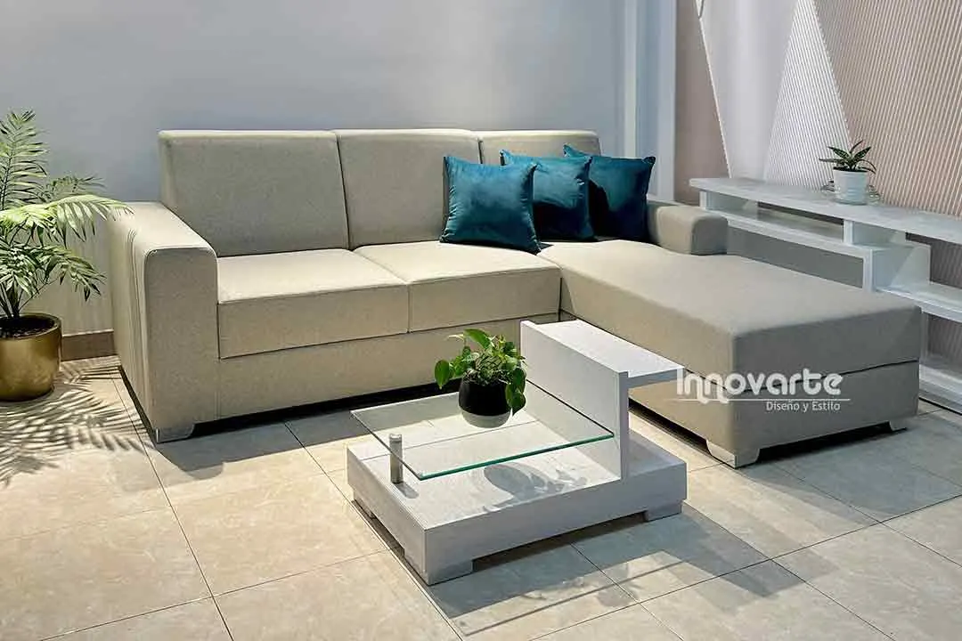 Sala- Sofa L Modular Lepard