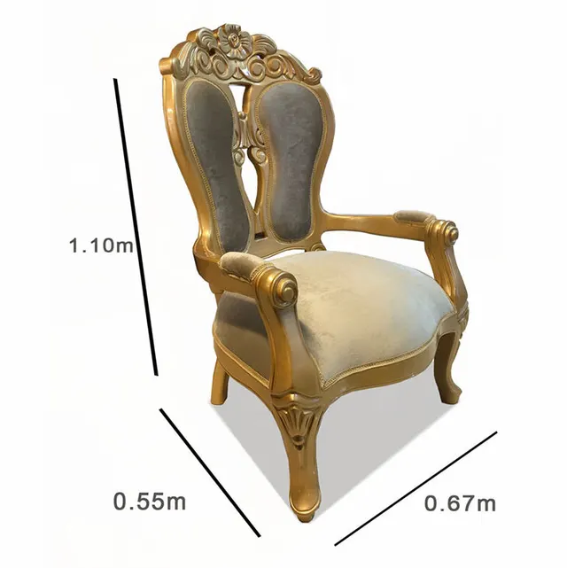 Silla Enford Dorada, vista 2