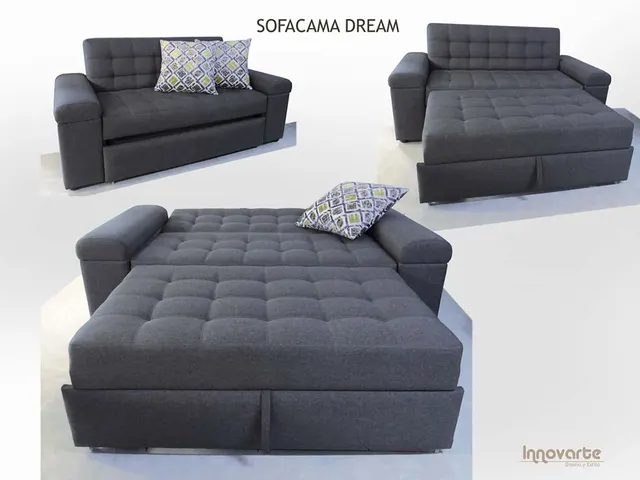 Sofacama Dream lino gris