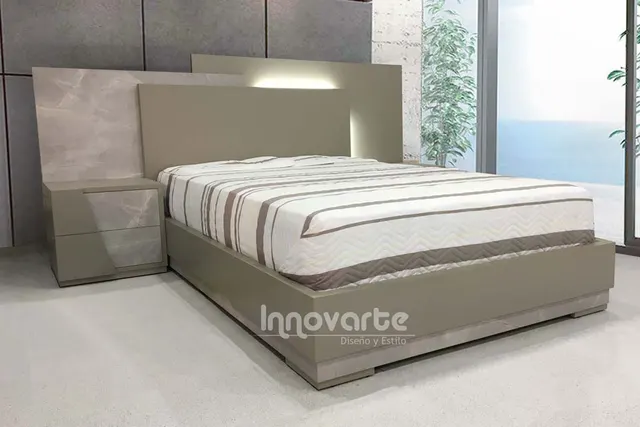 Alcoba Moderna Eternity 1.40m