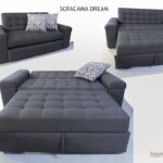 Sofacama Dream lino gris