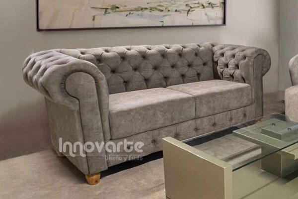 Sofa chesterfield moderno a buen precio en Cali