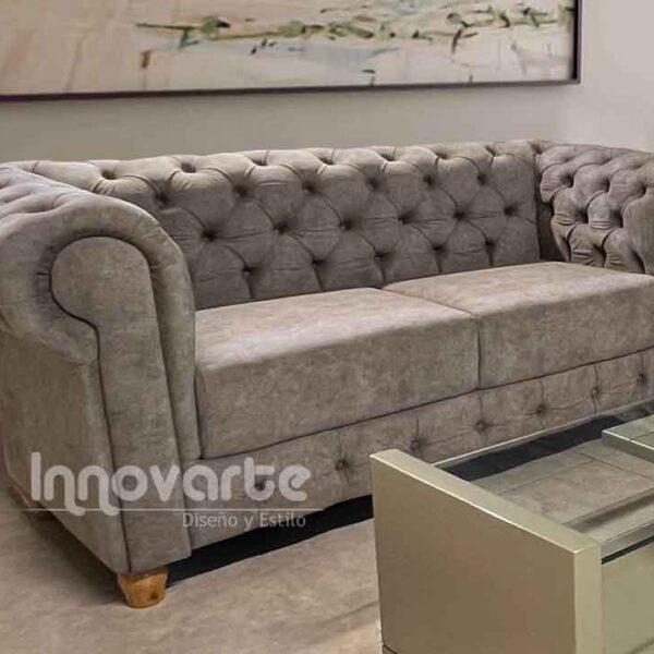 Sofa chesterfield moderno a buen precio en Cali